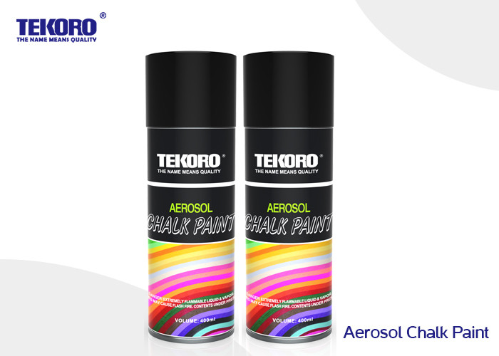 Quality High Covering Aerosol Chalk Paint , Marking Spray Paint Available In Various for sale
