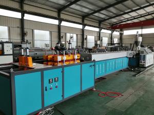 Quality High Efficiency PVC Pipe Machine Plastic Recycling Extruder Machine Abrasion Resistant for sale