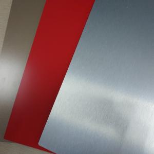 Quality Stainless Steel Wall Cladding Moisture Proof Brush Texture Composite Panel for sale