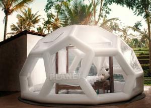 Quality 5M clear bubble house inflatable Jungle Lodge Ubud igloo bubble lodge PVC Camping hotel tent Inflatable Bubble tent for sale