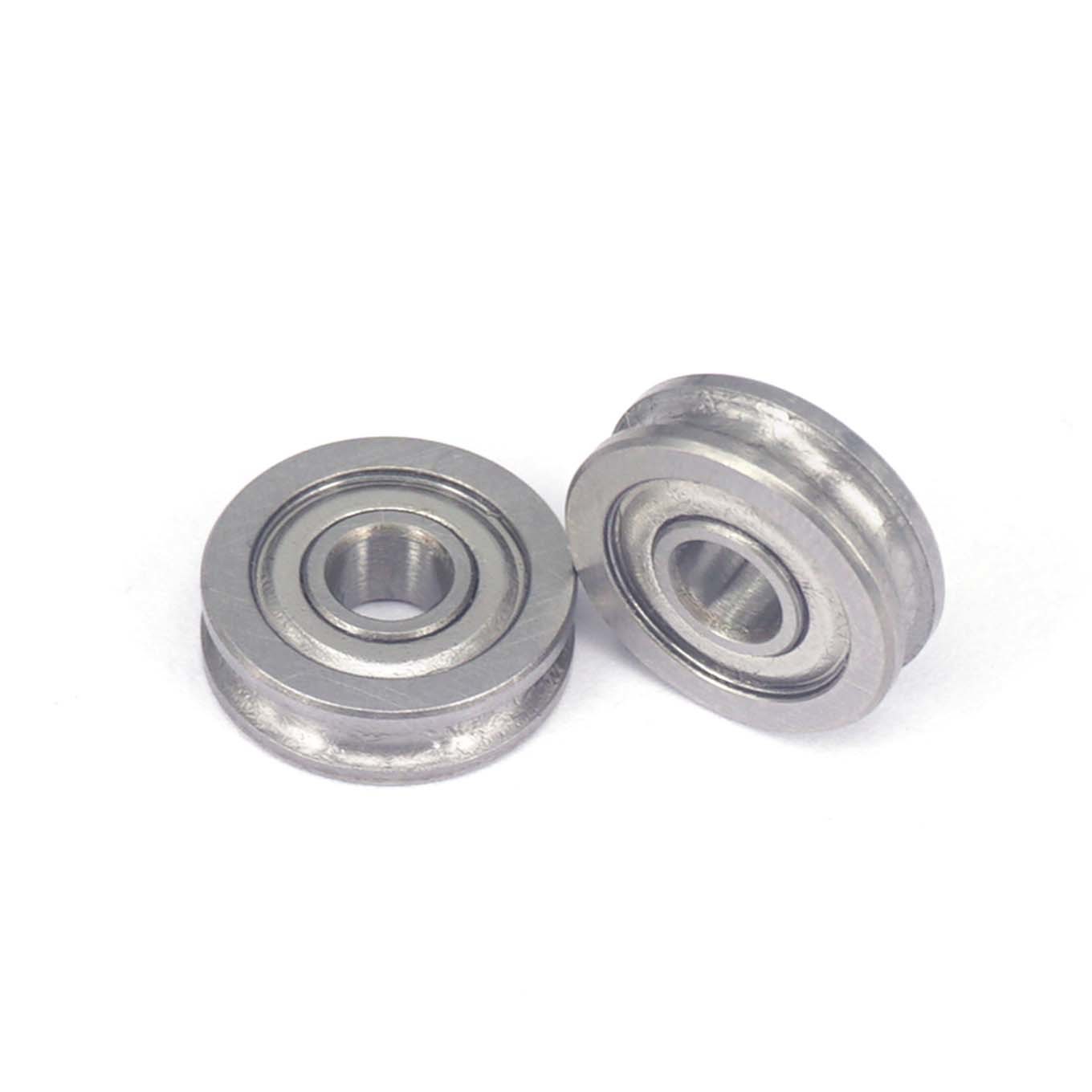Quality 4x13x4mm Carbon Steel U604ZZ U Groove Pulley Wheels For 3D Printer for sale
