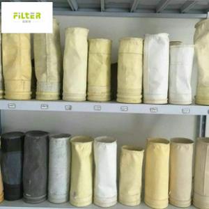 Quality Polyester Filter Sleeves 550GSM For Cement Plant Oil Water Repellent for sale