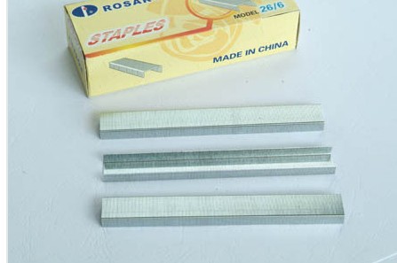 Quality Silver staples,office staples ,NO.10,24/6,26/6 for sale