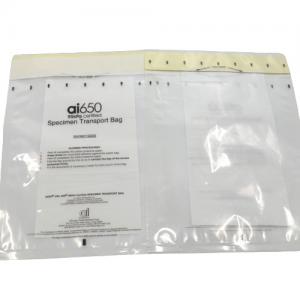Quality Self Sealing Biochemical Specimen 95KPA Bags Custom Printing UN3373 for sale