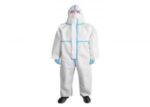 Quality Electronics Disposable Protective Coverall Breathable White Personal Safety for sale