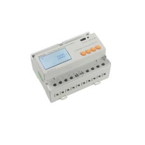 Quality ADL3000-E Three Phasex DIN Rail Energy Meter Infrared LCD Active Power for sale