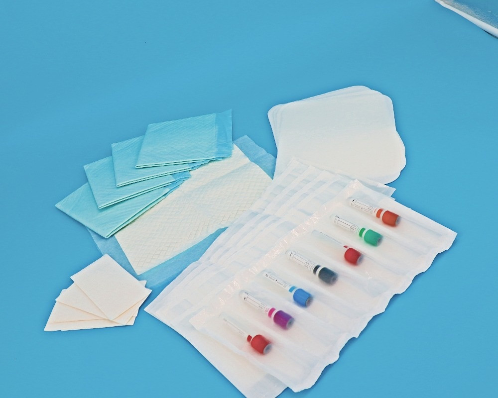 Quality Clear Specimen Bags Reclosable Self-Adhesive Laboratory Sample Bag Printing With Inside Pocket Paperwork Pouch for sale