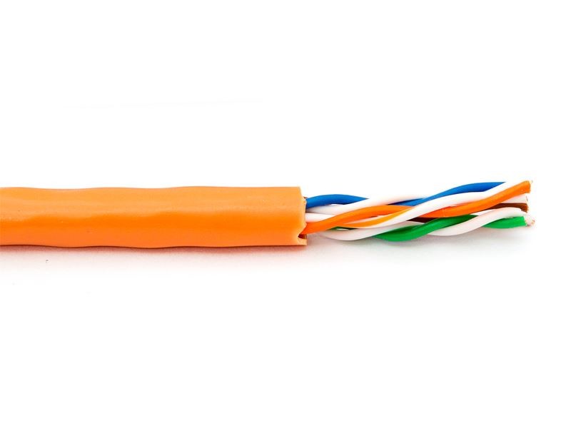 Quality FRNC / LSZH 500MHz Bulk CAT Cable Cat 6a With Copper Braid Foil Screen 23AWG for sale