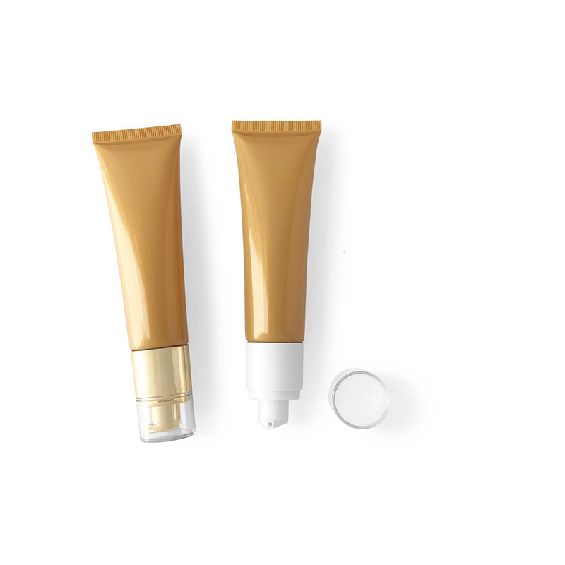 Quality Hotel 125ml Biodegradable Plastic Cosmetic Tubes With Screw Cap for sale
