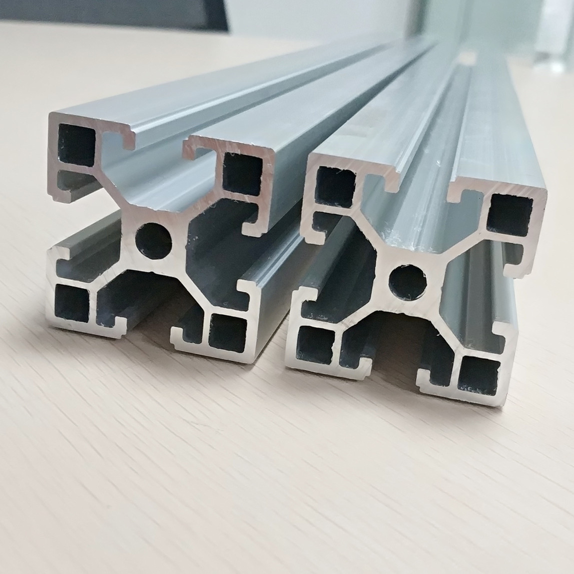 Quality Spare Parts Aluminium Extruded Profiles For Window Door Fenster Fabrication for sale