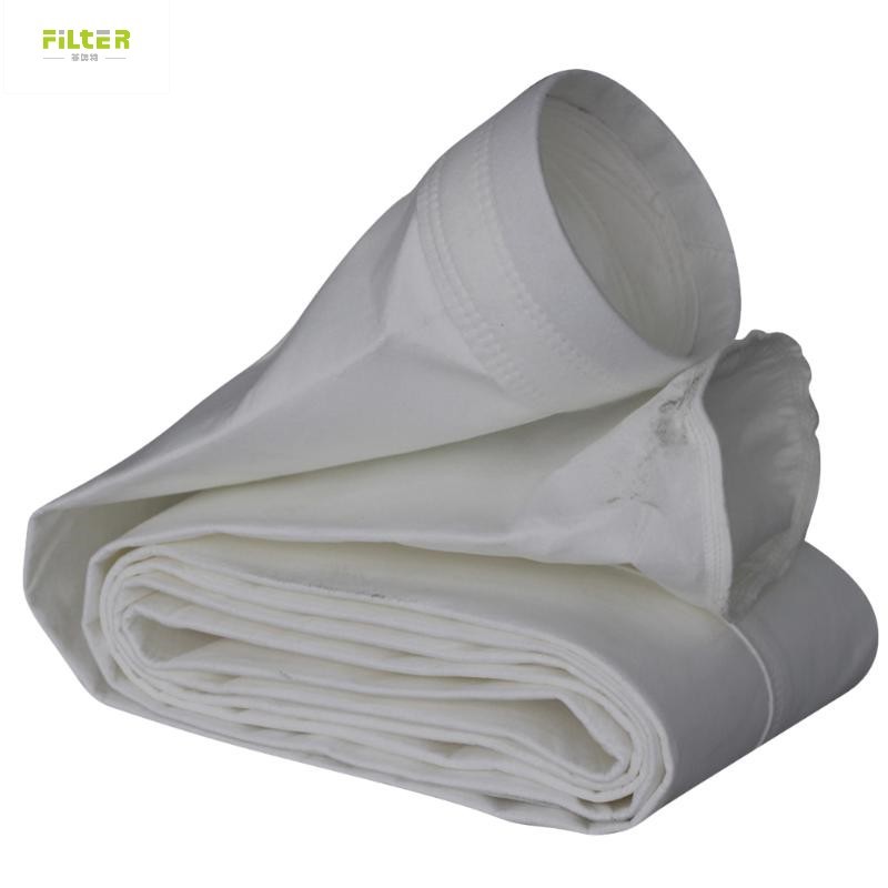 Quality High Strength Polyester Filter Bag For Cement Plant Dust Collector 1-200um for sale