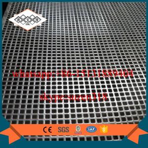 Quality 2.0mm stainless steel 304 square hole perforated sheets polishing for sale