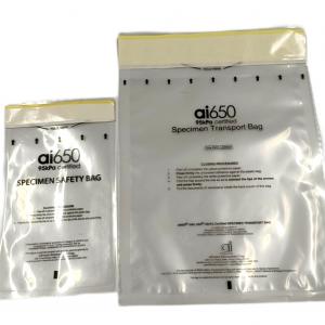 Quality High Pressure Sterilization 95kPa Specimen Transport Bag Customized for sale
