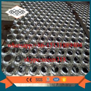 Quality perforated safety grating / perf o grip / steel gratings for roof and floor for sale