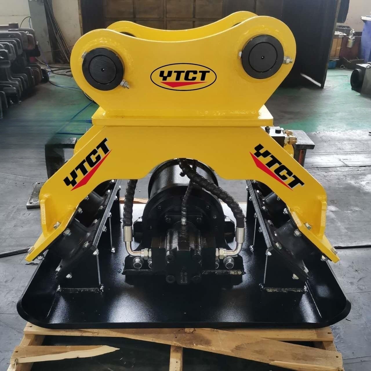 Quality Japan Impirted Bearing Q345B Ytct Vibratory Plate Compactor For Mini Excavator for sale