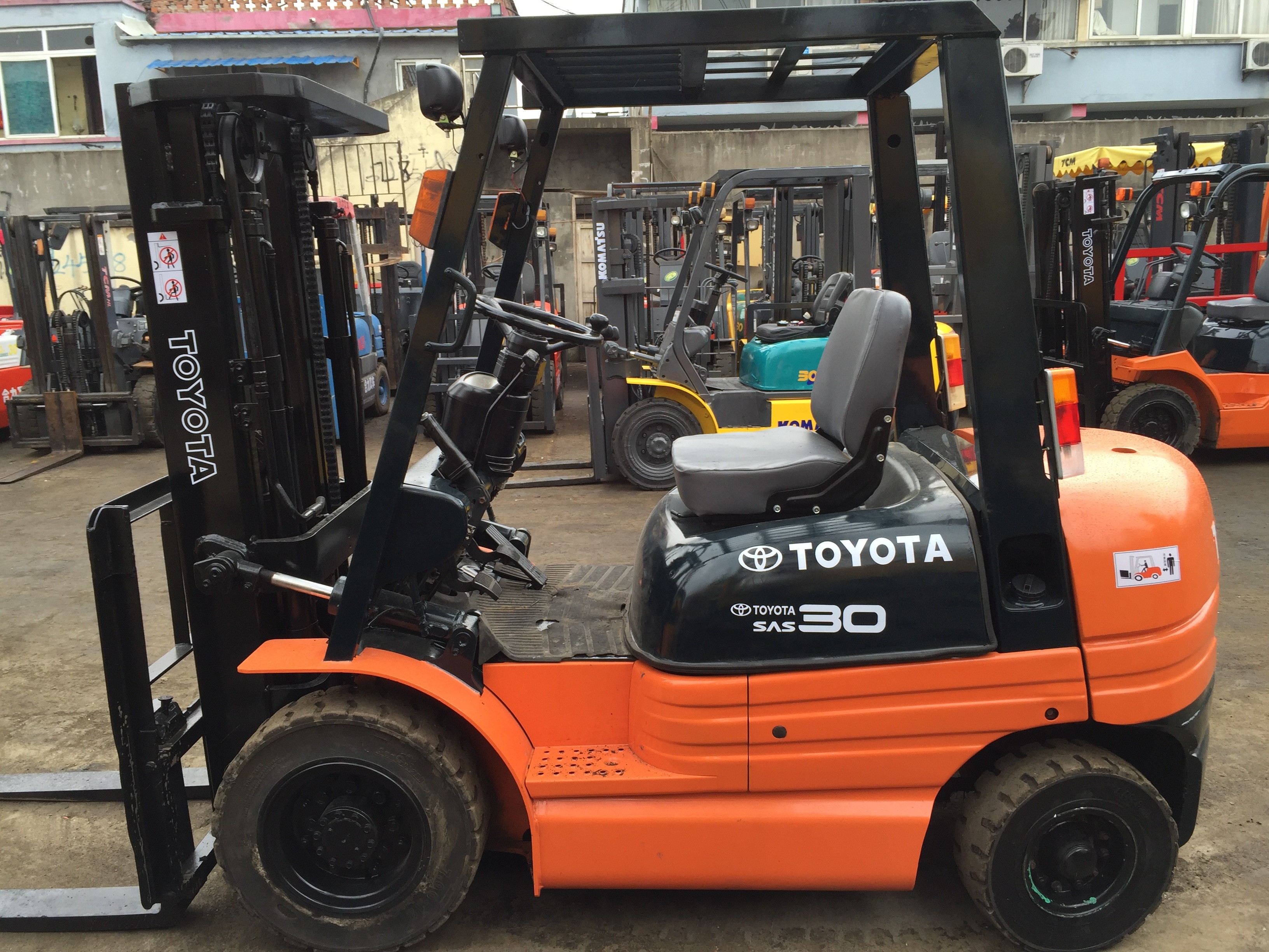 Quality Used Second Hand TCM Mitsubishi Komatsu TOYOTA YTO Forklift in Good Condition for Sale for sale