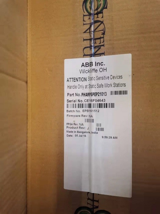 Quality PHARPSPEP21013 ABB Bailey Dual Chassis PH PLC Spare Parts P-HA-RPS-PEP21013 for sale