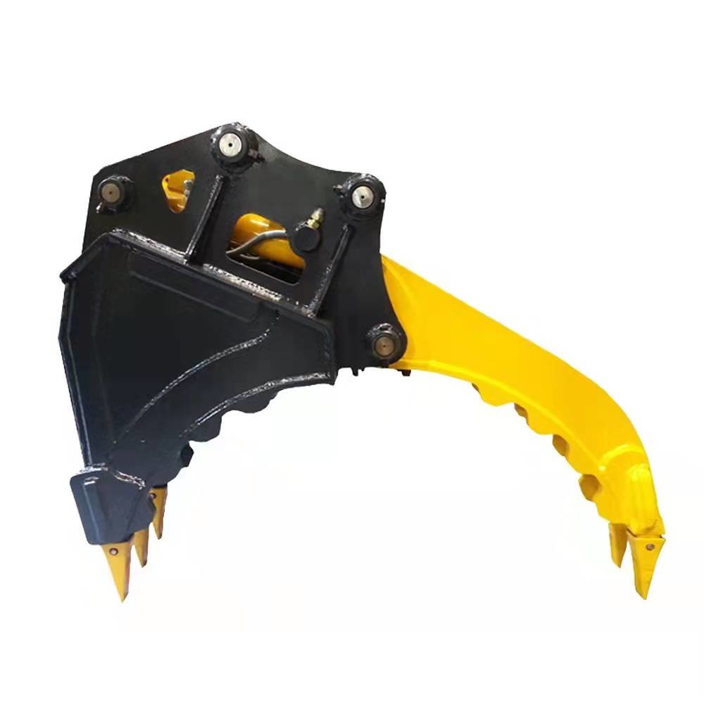 Quality Q345B Excavator Bucket Thumb Combo 12-16 Tons Excavator Attachment for sale