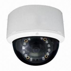 Quality Fixed Dome Network Camera with 850nm IR LED, Up to 10M IR Illumination Distance for sale