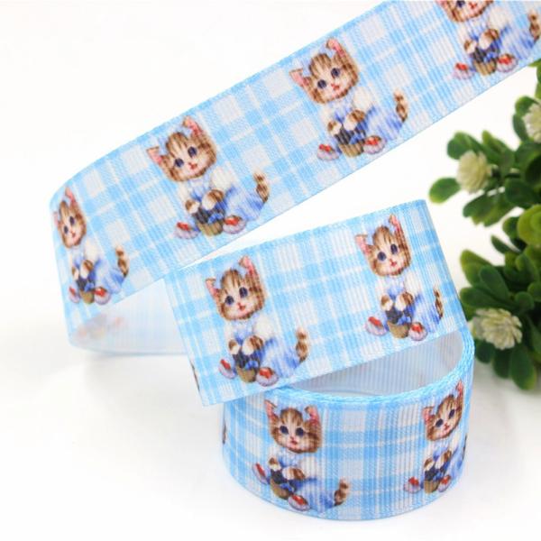 Buy Hot Sale 75MM New Mexico Style Printed 3 inch Cartoon Character Grosgrain Ribbon at wholesale prices