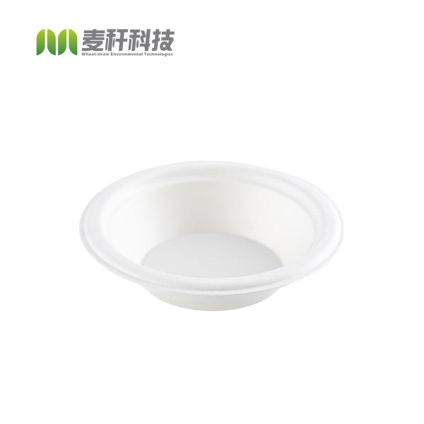 Buy Sugarcane Compostable Bagasse Bowls , Eco Friendly Biodegradable Food Bowls at wholesale prices