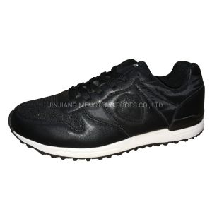 Black Casual Walking Sneaker Shoes , High Quality Running Sports Shoes