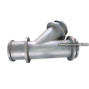 Quality Cast Basalt Lined Steel Y Pipe for sale