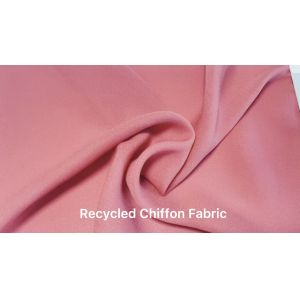 China China supplier recycled chiffon 75D velocity 100% polyester recycled fabric for garment on sale