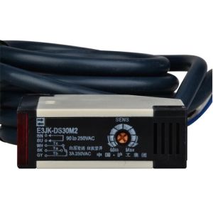 Quality E3JK-DS30M2 220V Sensor 24V Diffuse Reflection Adjustable Photoelectric Switch for sale