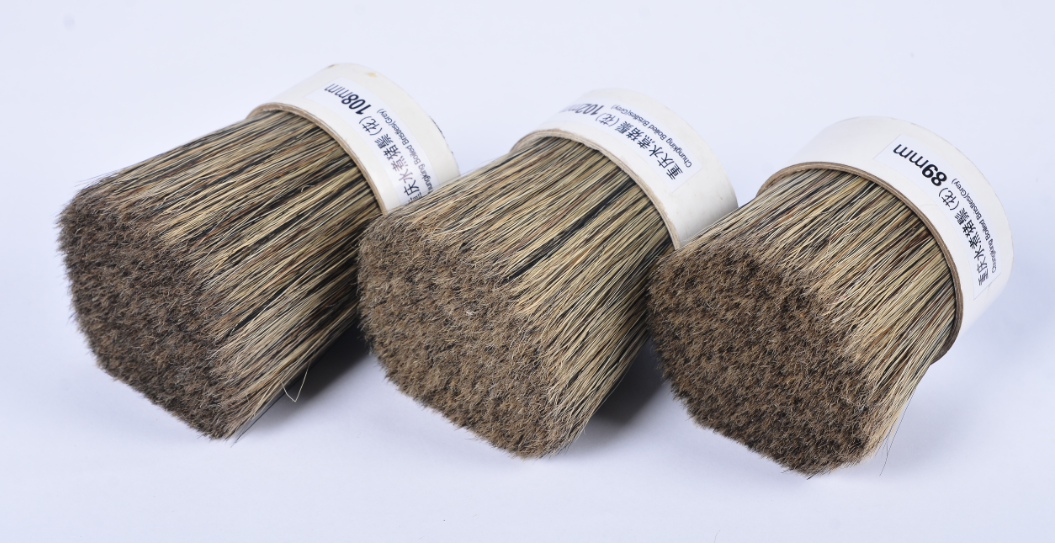 Grey boiled bristles