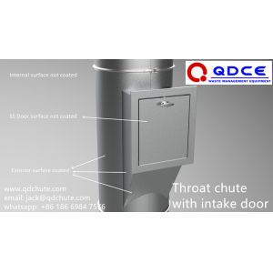 Garbage chute, trash chute, debris chute, linen chute