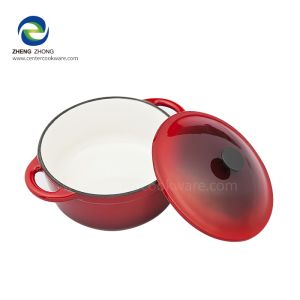 Quality 2.6 Quart Enameled Cast Iron Casserole for sale