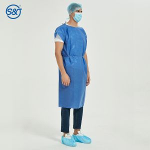 Anti-Static Disposable Patient Gown Waterproof Dustproof Sterile Disposable