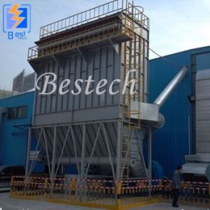 Foundry dust remove solution induction furnace dust collector