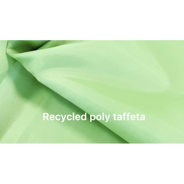 Buy China producer 360T polyester taffeta Recycled polyester taffeta Fabric for down jacket at wholesale prices