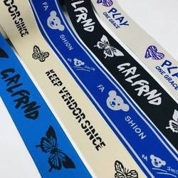 Soft sewing customized printed jacquard elastic band underwear elastic tape for