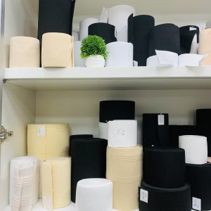 Verified factory custom medical elastic band fish silk elastic webbing tape for