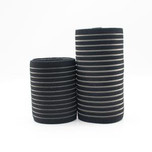 wholesale custom super wide 15cm black fish silk transparent elastic waist band