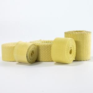 Quality High temperature resistant Kevlars braided aramid fiber woven safety webbing for fire and rescue harness for sale
