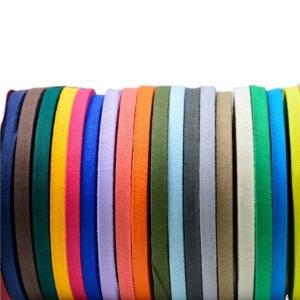 Handmade Diy Woven Polypropylene Webbing 100% Cotton Herringbone Tape Webbing