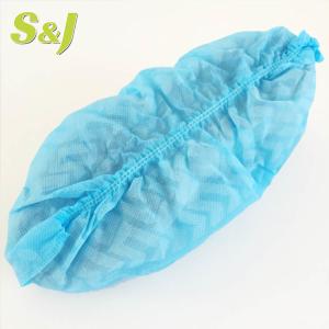 Disposable Anti Slip Shoe Covers PP Single Layer Elastic Opening