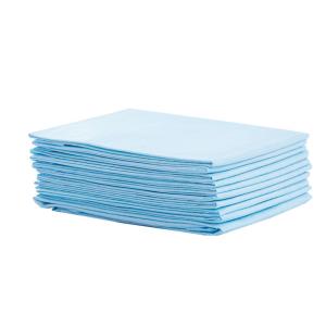 Anti-leak Disposable Absorbent Underpads 60x90cm Blue Hospital Bed Pads