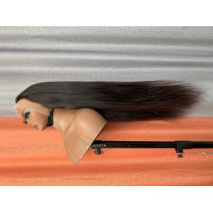 Buy cheap Transparent lace frontal custom wig 32 inches 180% density from wholesalers