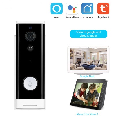 Glomarket Hot Sale Tuya Wifi Smart Video Doorbell 1080P Wireless Remote Intercom