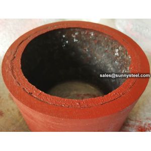 Heat Resistant Ceramic Coated Steel Pipe With Ceramic Liner