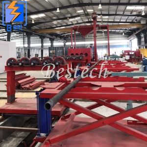 Steel Pipe Internal Surface Shot Blast Cleaning Machine