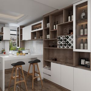 Kitchen Furniture Design Wood Veneer For Wholesales