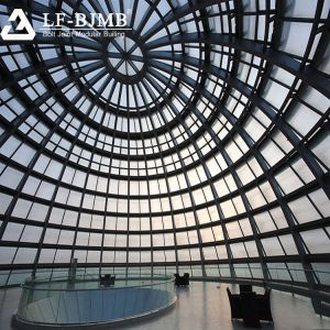 LF Fiberglass Mosque Skylight Space Frame Glass Dome Roof