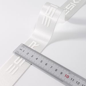 Custom anti-slip silicone polyester webbing strap for Safety Belt Backpack