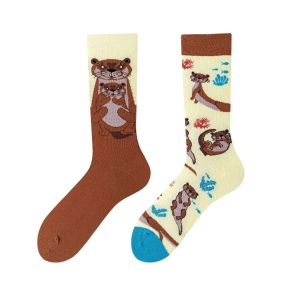 New Design AB Combed Cotton Fashion Fashion Custom Made Socks Happy Socks